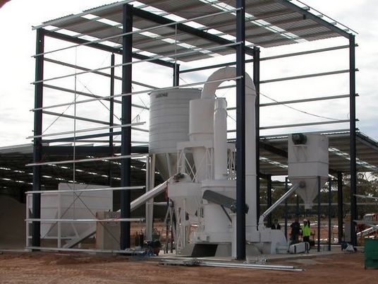 高壓磨粉機，專利改進磨粉機械